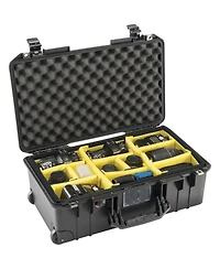Pelican 1535 Air Wheeled Carry-On Case with Dividers, 2017