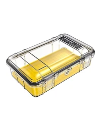 Pelican M60 Waterproof Hard Micro Case, Large, Clear