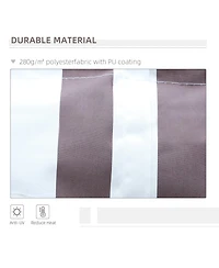 Outsunny Openable Outside Sun Shade for Window/Door to uce Heat in Your Home
