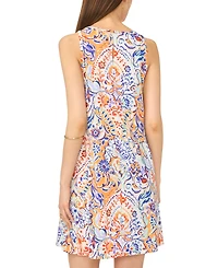 Msk Women's Crewneck Sleeveless Dress