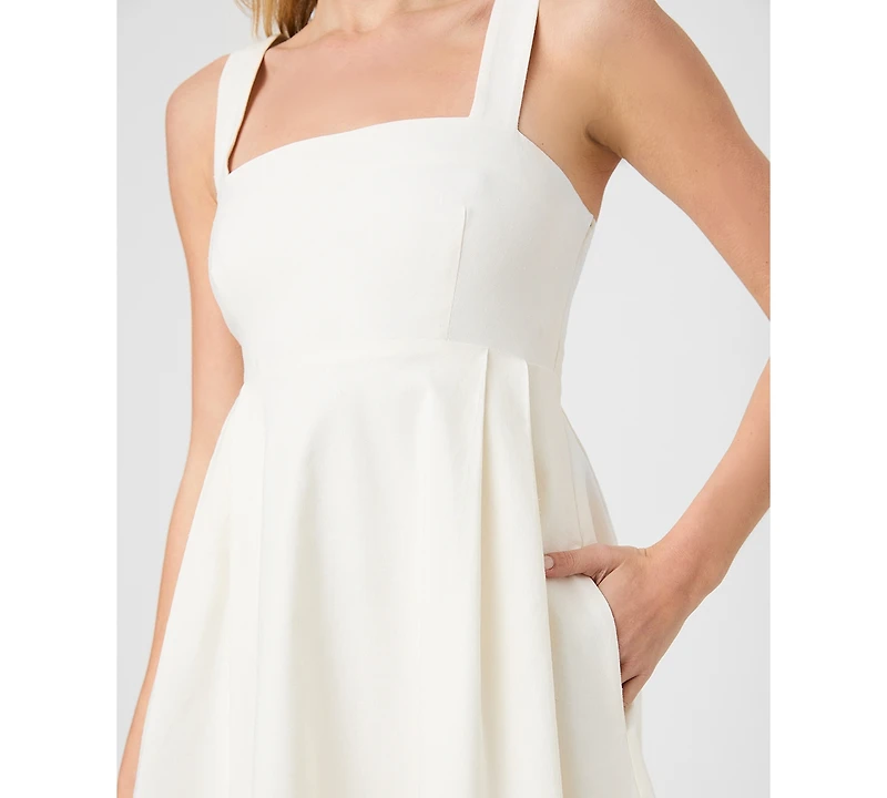 French Connection Women's Sleeveless Babydoll Mini Dress