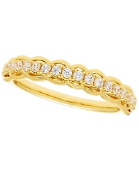 Macy's Diamond Band Ring (1/4 ct. t.w.) in 10k Yellow Gold