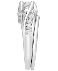 Macy's Diamond Bridal Set (1 ct. t.w.) in 14k White Gold