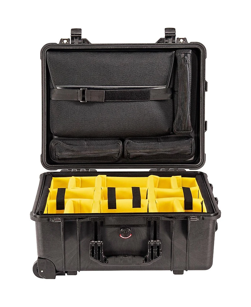 Pelican 1560SC Protector Watertight Wheeled Studio Case with Dividers, Bundle with Divider Kit