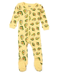 Leveret Baby One-Piece Cotton Sleep and Play Footed Pajamas - Novelty Prints