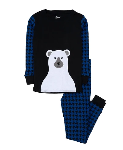 Leveret Baby Two-Piece Cotton Long Sleeve Shirt and Pants Pajama Set - Cozy Critter Prints