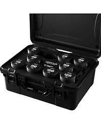 Dzofilm Vespid Prime Cinema 9-Lens Kit with 25mm, 35mm, 40mm, 50mm, 75mm, 100mm, 125mm T2.1, 16mm and 90mm T2.8 Lens for Pl and Ef Mount