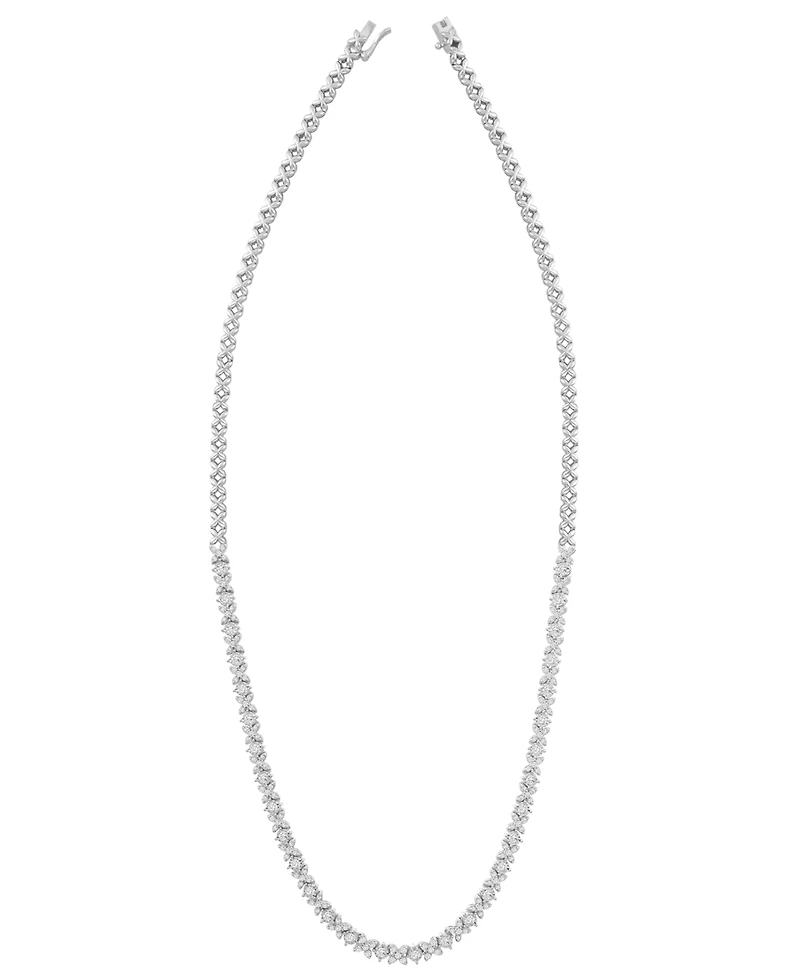Wrapped in Love Diamond Necklace (2 ct. t.w.) in Sterling Silver