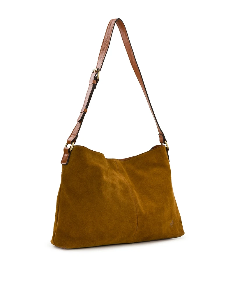 Patricia Nash Liora Suede Slouchy Large Tote Handbag