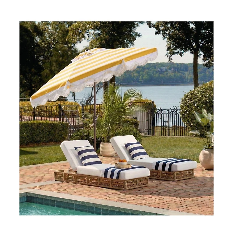 Augusta Home Lucerna 9 Ft Crank Umbrella