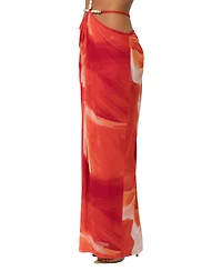 Jluxlabel Women's Hera Draped Maxi Skirt