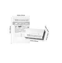 Sugift Insect Glue Trap 36 Pack Glue Boards Peanut Scent Foldable Design Sticky Pest Control Adhesive