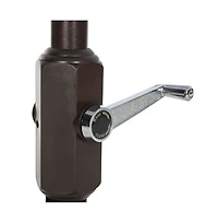 Augusta Home Elsa 11Ft Round Crank Umbrella