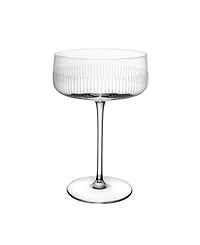 Villeroy & Boch Afina Crystal Champagne Coupe Glasses, Set of 4