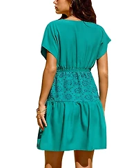 Cupshe Women's Lake Day Reset Mini Beach Dress