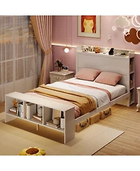 Slickblue Bed Frame with Led Lights