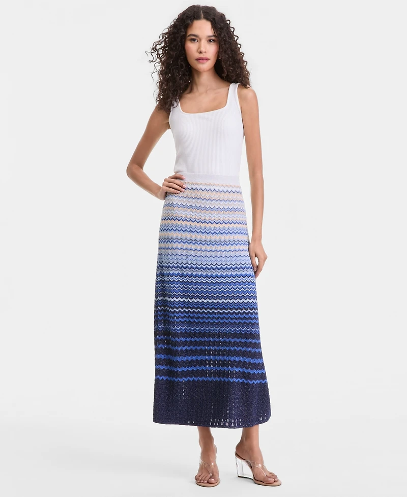 I.n.c. International Concepts Women's Ombre Sweater Skirt, Macy's Exclusive