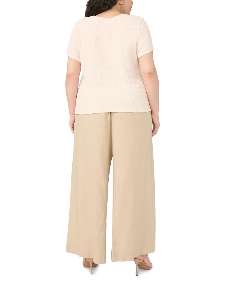 Vince Camuto Plus Crewneck T-Shirt