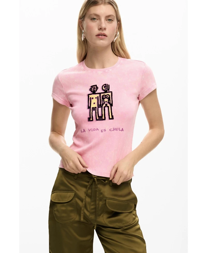 Desigual Women's Printed short sleeve t-shirt