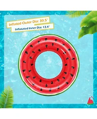 Gnuadz 3 Pack Inflatable Pool Floats Fruit Tubes Swim Rings