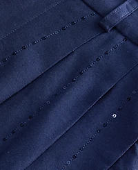 I.n.c. International Concepts Women's Sequin Pinstripe Wide-Leg Pants, Macy's Exclusive