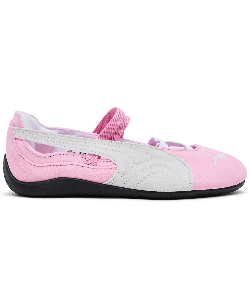 Puma Big Girls' Speedcat Ballet Suede Mary Jane Casual Sneakers from Finish Line