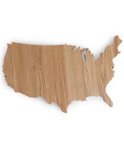 Toscana Usa Map 11" Serving Board