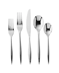 Godinger Milano Mirror 20 Piece Flatware Set, Service for 4
