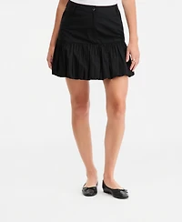 On 34th Women's High Rise Drop Waist Bubble Mini Skirt, Macy's Exclusive