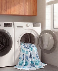Creative Home Ideas South Cape 13-Pc. Fabric Shower Curtain Set