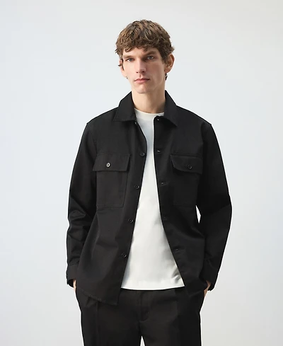 Mango Men's Pockets Overshirt
