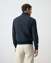 Mango Men's Lightweight Water-Repellent Bomber Jacket