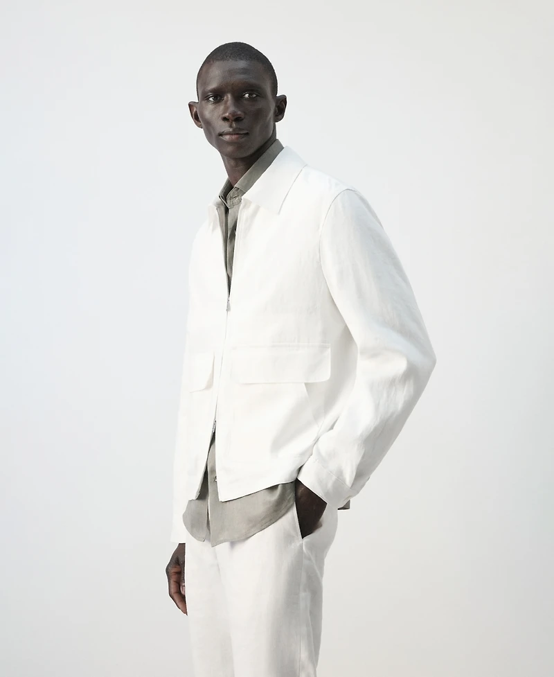 Mango Men's Pockets Jacket