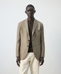Mango Men's Patch Pockets Blazer