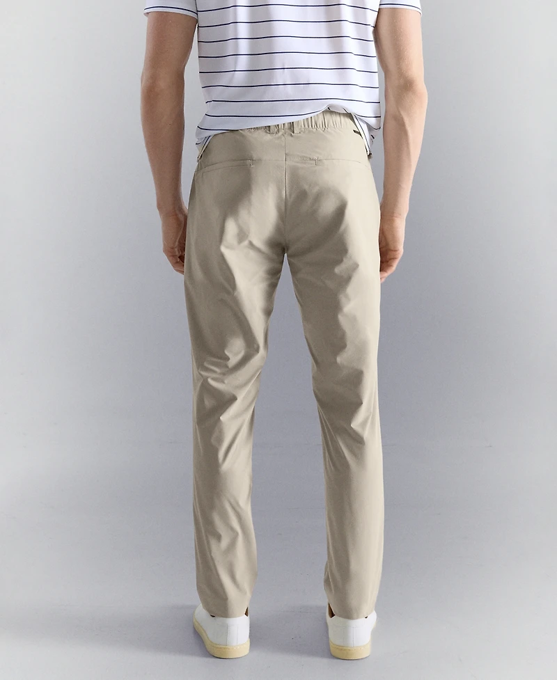 Mango Men's Slim-Fit Water-Repellent Pants