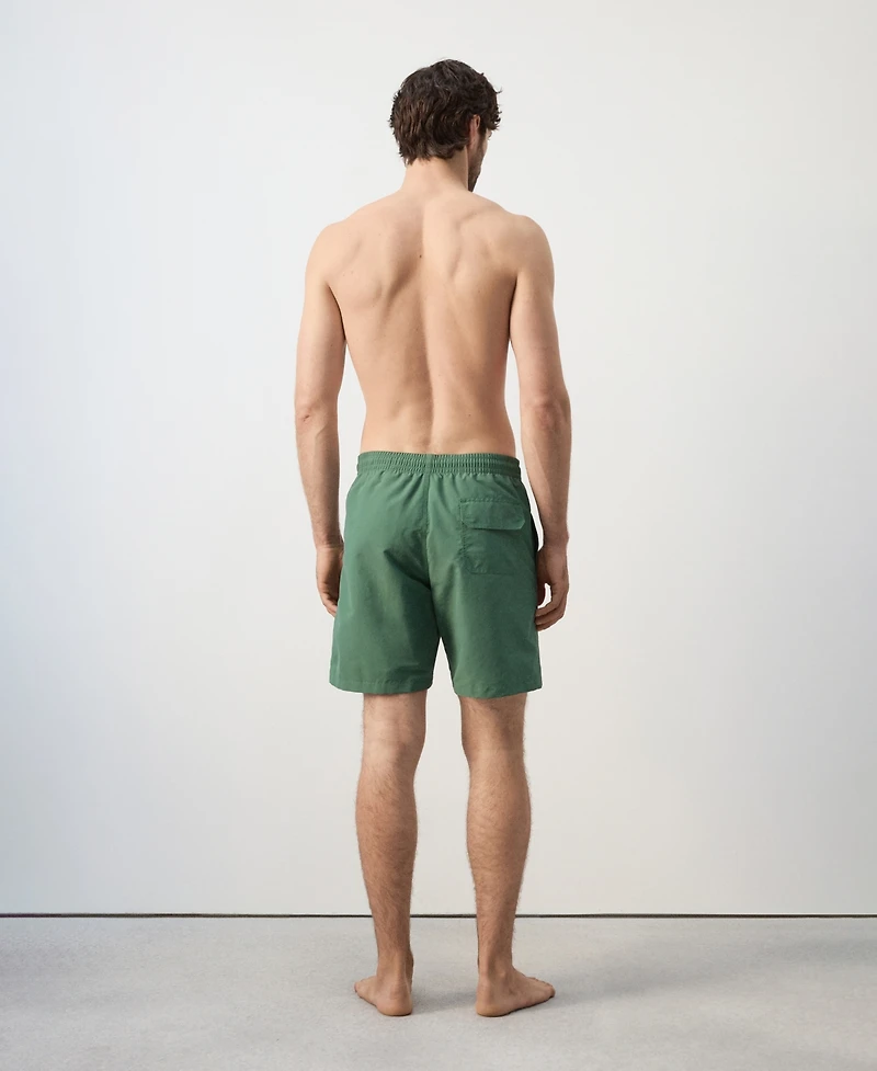 Mango Men's Basic Drawstring Swimsuit