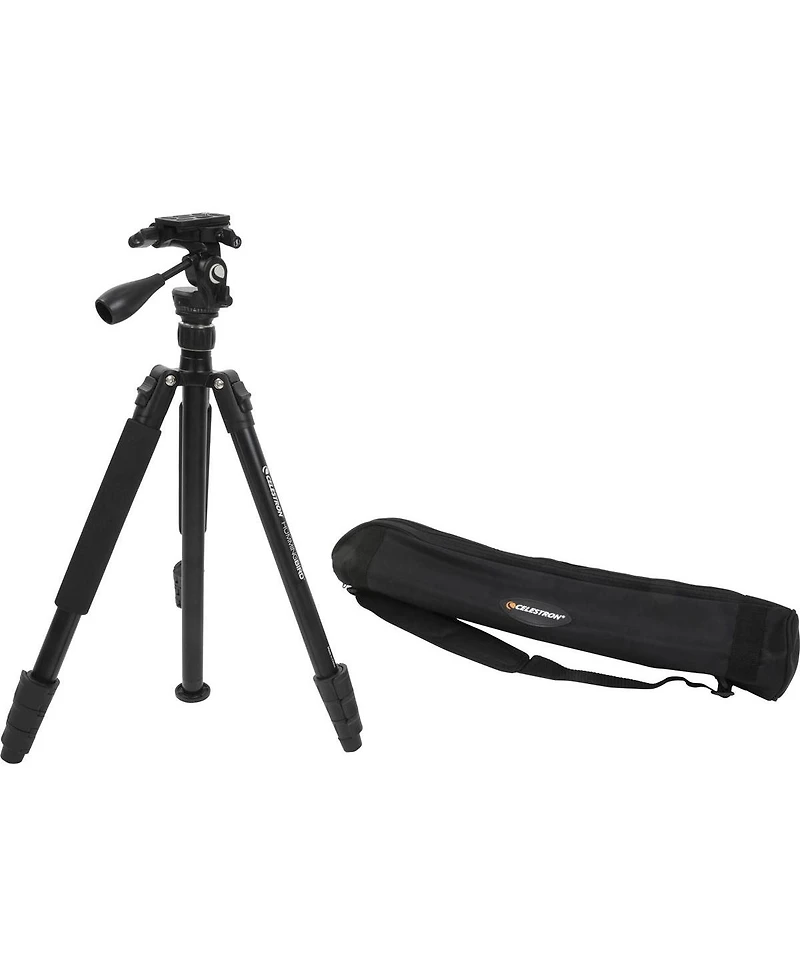 Celestron Hummingbird Fast Action 4-Section Aluminum Tripod with Pan/Tilt Head