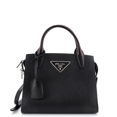 Pre-Owned Prada Medium Kristen Tote Saffiano Leather