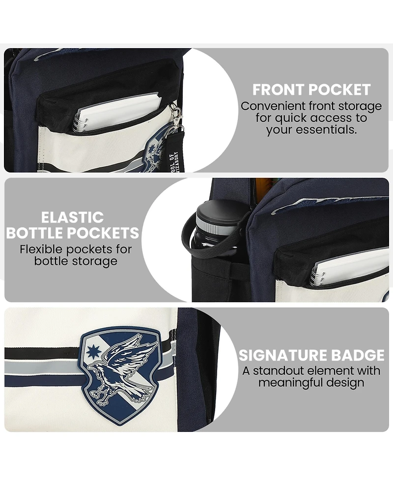 Harry Potter Ravenclaw Crest 16.5" Adult Backpack
