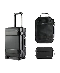 Pelican Atx 22" Waterproof Wheeled Carry-On Travel Hard Case, Bundle with Pcm ModPak Packing Cube and DK5 ModPak Toiletry Bag