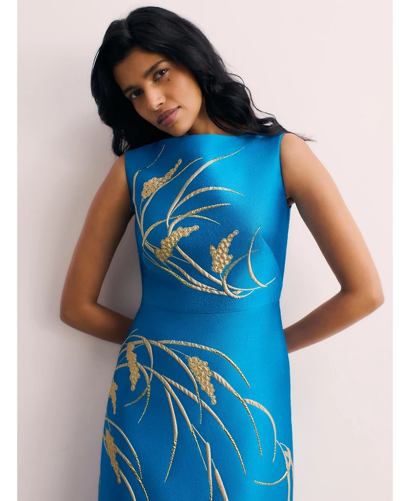 The Fold Women's Eden Jacquard Dress