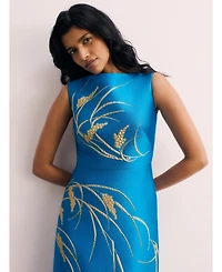 The Fold Women's Eden Jacquard Dress