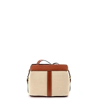 Pre-Owned Celine Small Teen Cabas De France Bag Leather and Canvas