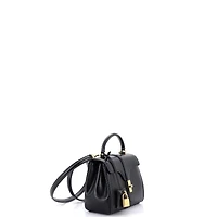 Pre-Owned Celine Mini 16 Top Handle Bag Smooth Calfskin