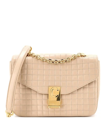 Pre-Owned Celine Medium C Bag Quilted Leather
