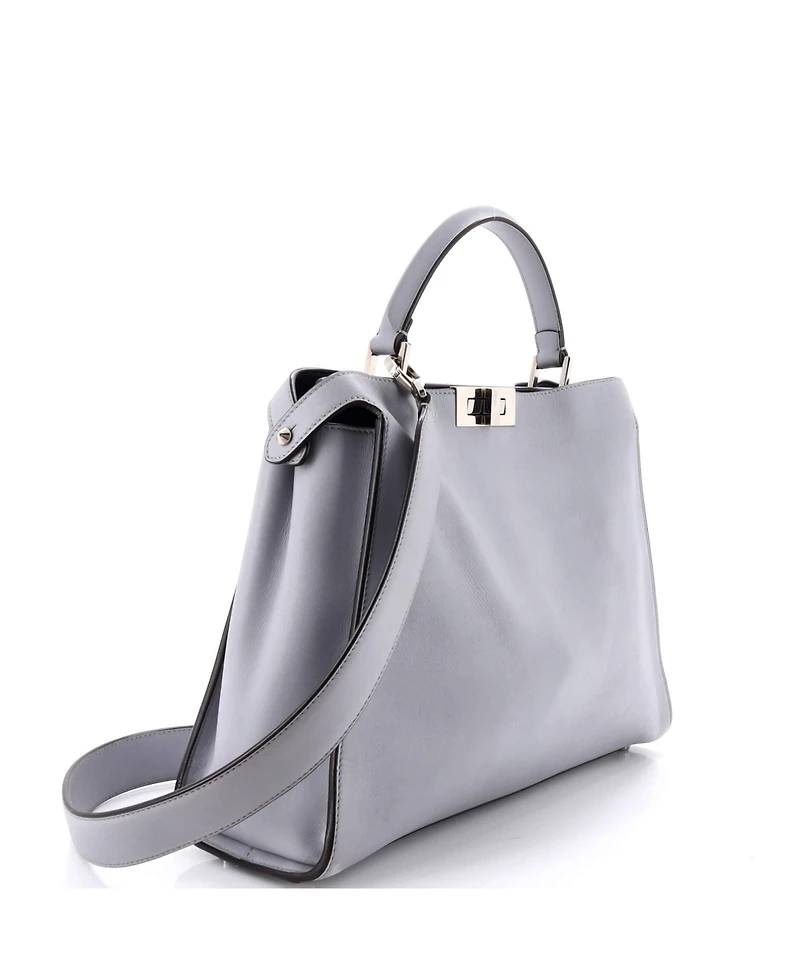 Pre-Owned Fendi Large Peekaboo Essential Bag Leather