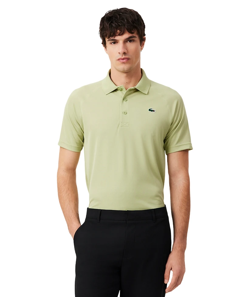 Men's Lacoste Sport Breathable Run-Resistant Interlock Polo Shirt