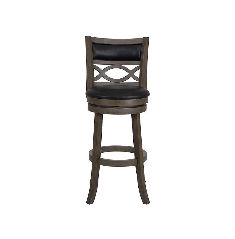 New Classic Furniture Manchester Wood Swivel Bar Stool (Set of 2 )