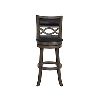 New Classic Furniture Manchester Wood Swivel Bar Stool (Set of 2 )