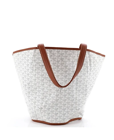 Pre-Owned Goyard Belharra Reversible Tote Coated Canvas